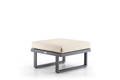 Tosca Loungehocker Aluminium