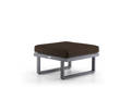 Tosca Loungehocker Aluminium