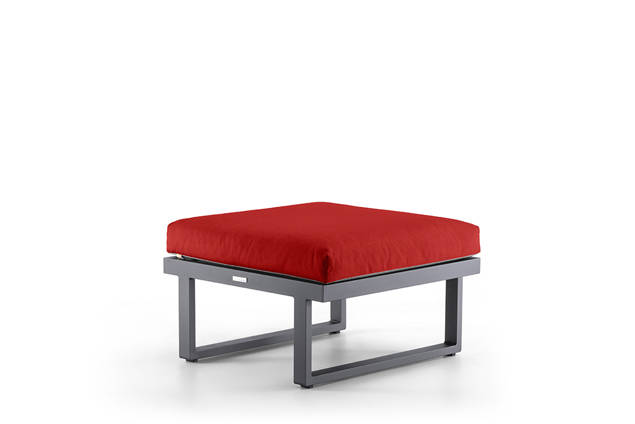 Tosca Tabouret lounge dînatoire aluminium