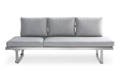 Tosca 3er Dininglounge Bank Edelstahl