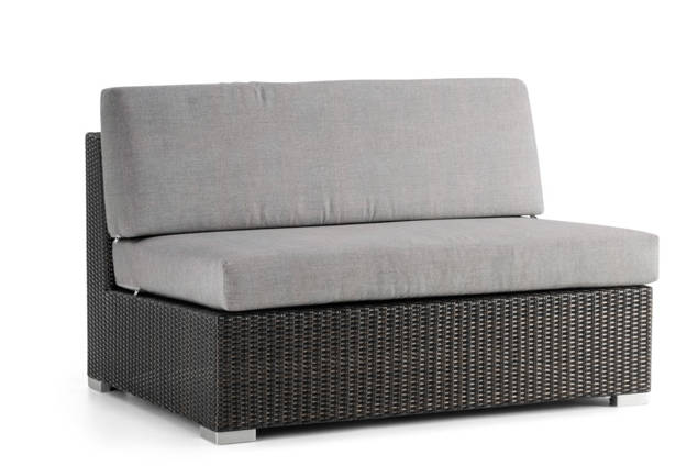 Adriatico II 2er Loungebank Rattan