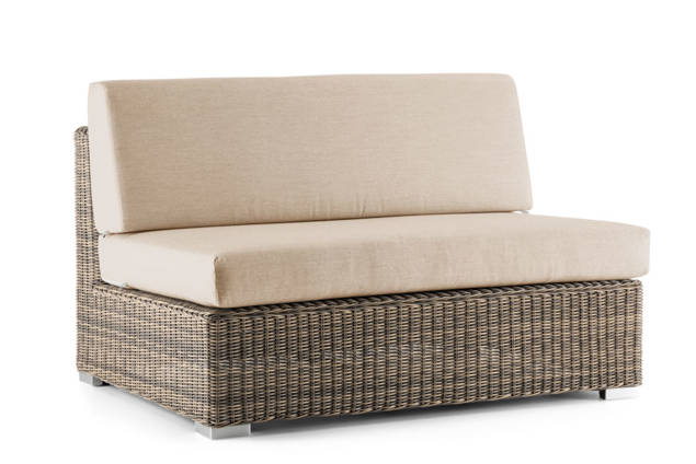 Adriatico II 2er Loungebank Rattan