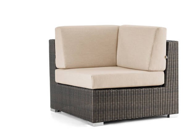 Adriatico II Angle de lounge résine tressée