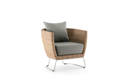 Madonna II Loungesessel Rattan