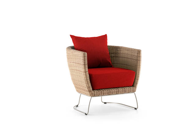 Madonna II Loungesessel Rattan