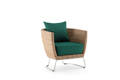 Madonna II Fauteuil lounge rotin