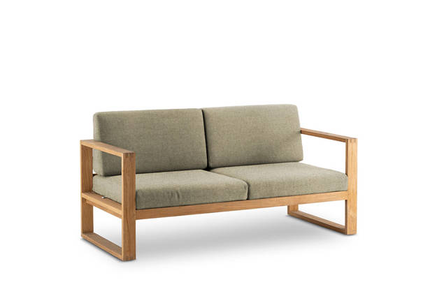 Madeira 2er Loungebank Holz