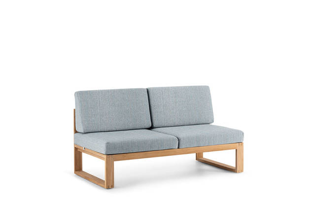 Madeira 2er Loungebank Holz