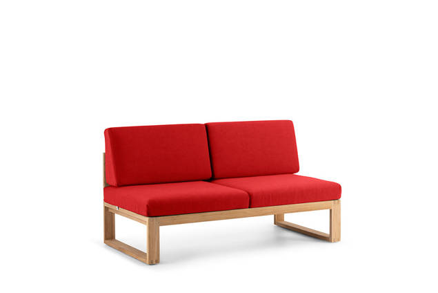 Madeira 2er Loungebank Holz
