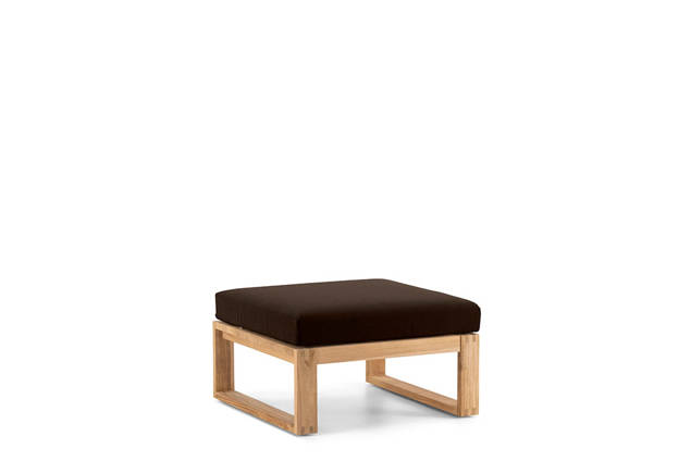 Madeira Gartenhocker Holz