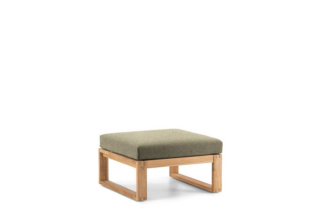 Madeira Gartenhocker Holz