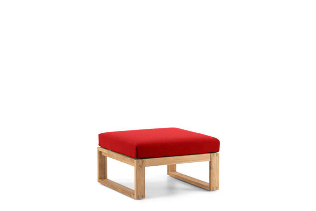 Madeira Gartenhocker Holz
