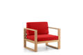 Madeira Loungesessel mit Armlehnen Holz