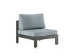 Split Loungesessel Aluminium