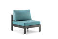 Split Loungesessel Aluminium