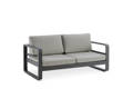 Split 2er Loungebank Aluminium
