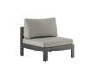 Split Loungesessel Aluminium