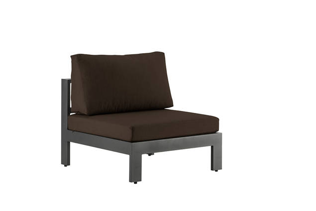 Split Loungesessel Aluminium
