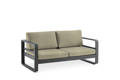 Split 2er Loungebank Aluminium