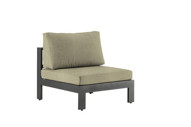 Split Fauteuil de lounge aluminium