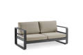 Split 2er Loungebank Aluminium