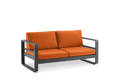 Split Banc de lounge 2 places aluminium