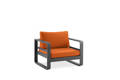Split Loungesessel Aluminium