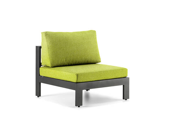 Split Fauteuil lounge aluminium