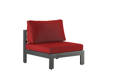 Split Loungesessel Aluminium