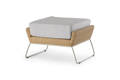 Madonna II Loungehocker Rattan