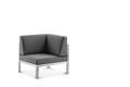Rubin Loungeecke Edelstahl