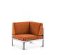 Rubin Angle de lounge acier inoxydable