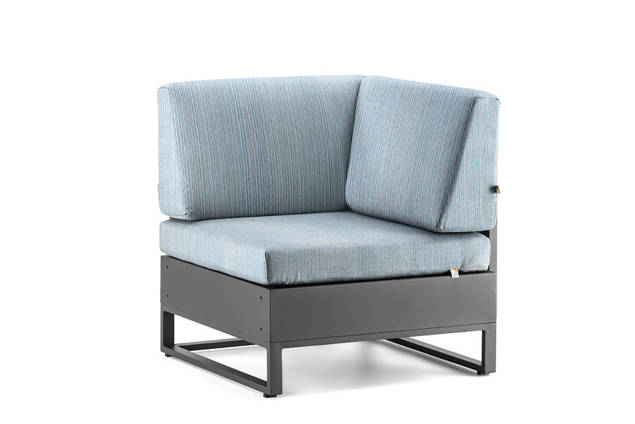 Miami Loungeecke Aluminium