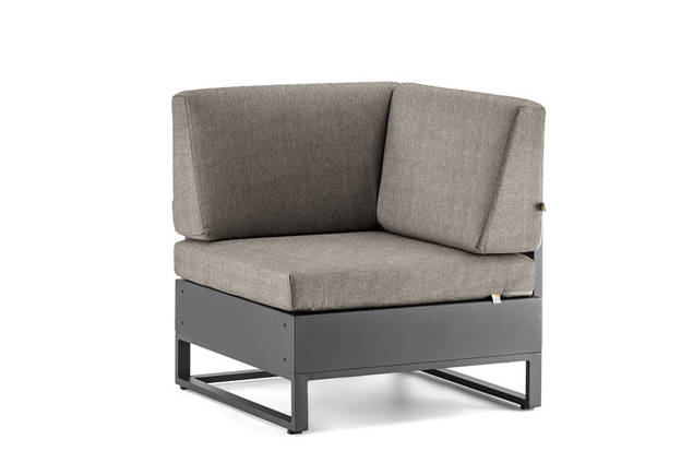 Miami Angle de lounge aluminium