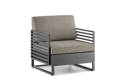 Miami Loungesessel Aluminium