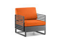 Miami Loungesessel Aluminium