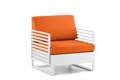 Miami Loungesessel Aluminium 