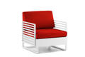 Miami Loungesessel Aluminium 