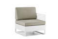 Miami Loungesessel links Aluminium