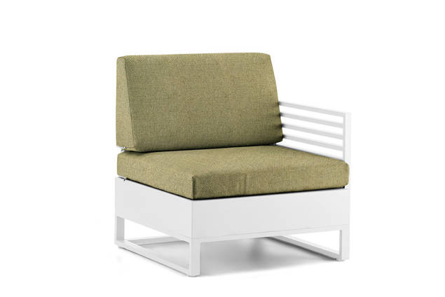 Miami Loungesessel links Aluminium