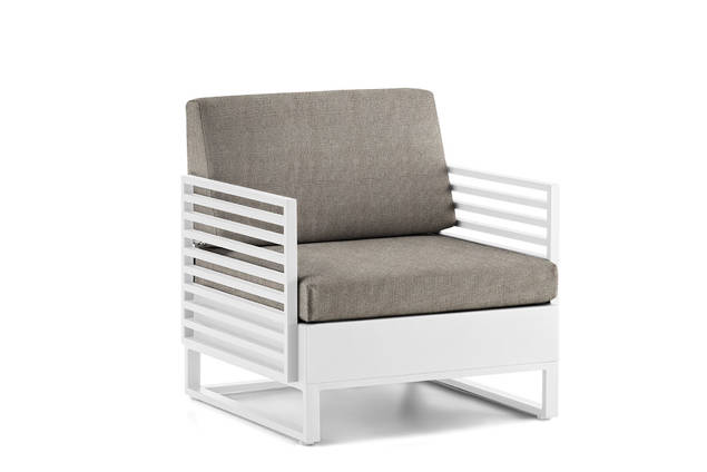 Miami Fauteuil lounge aluminium