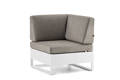 Miami Angle de lounge aluminium