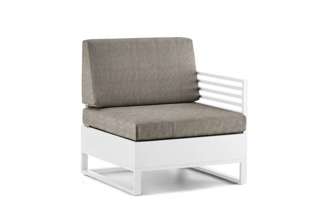 Miami Loungesessel links Aluminium