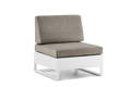 Miami Fauteuil de lounge aluminium