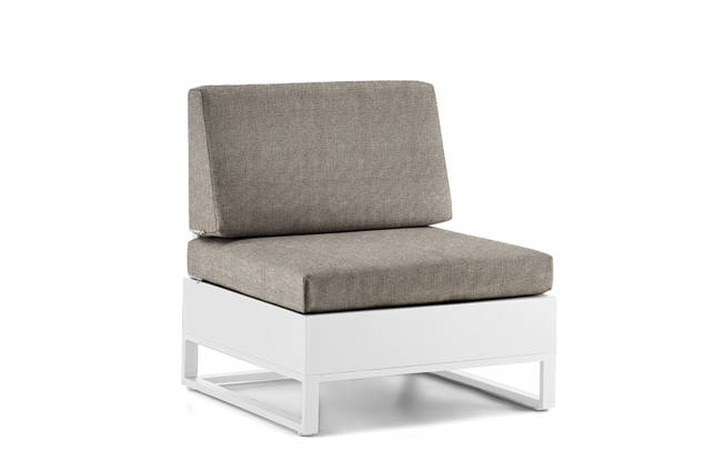 Miami Fauteuil de lounge aluminium