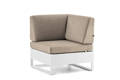 Miami Angle de lounge aluminium