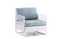 Miami Loungesessel Aluminium 