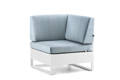 Miami Angle de lounge aluminium