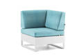 Miami Angle de lounge aluminium