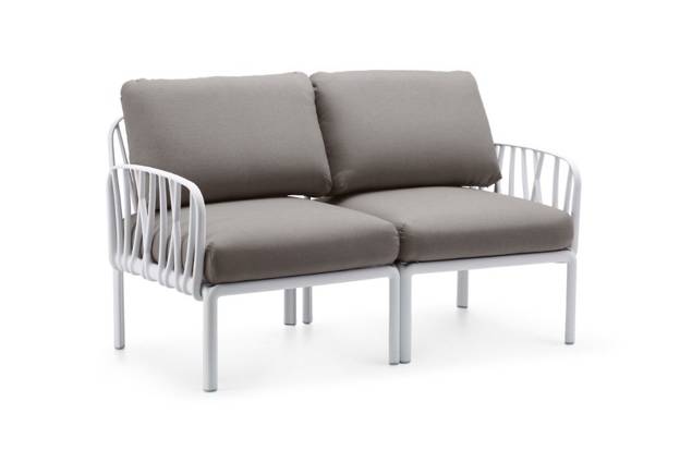Komodo 2er Loungebank Kunststoff